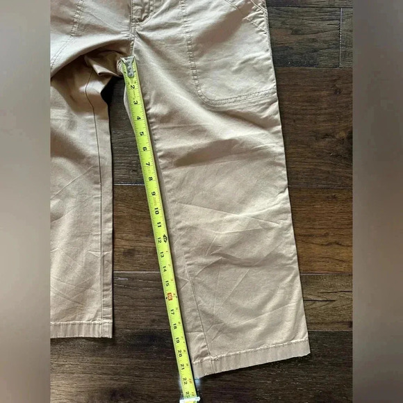 Express Khaki Crop Pants- size 0 - Picture 2 of 7